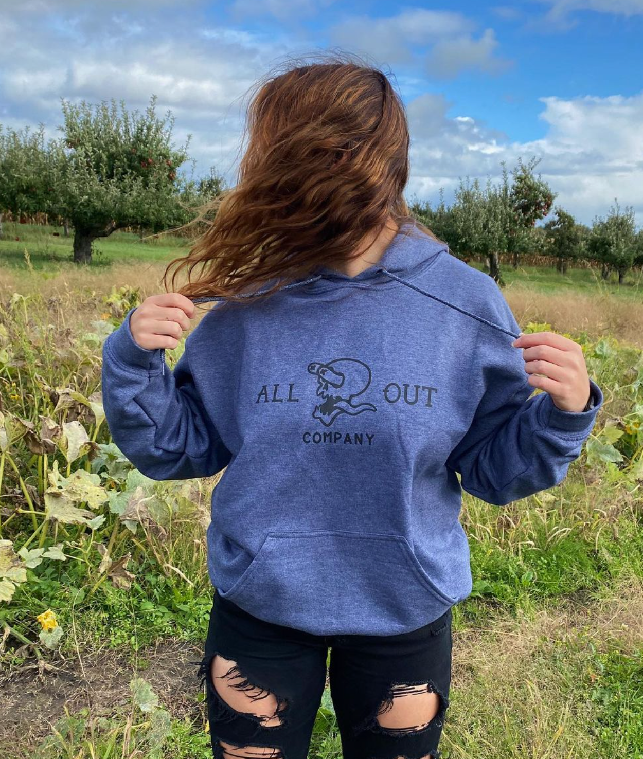 All Out Skull Sweatshirt